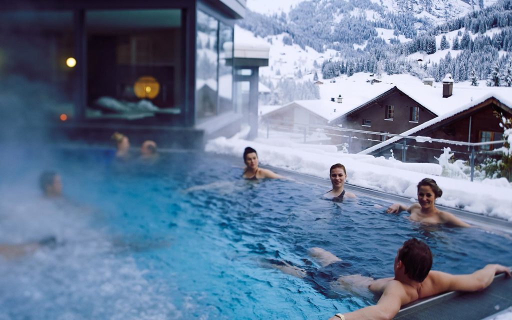 Image of people in spa
