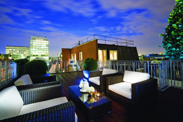 Rooftop Lounge at The St. James's Hotel and Club London
