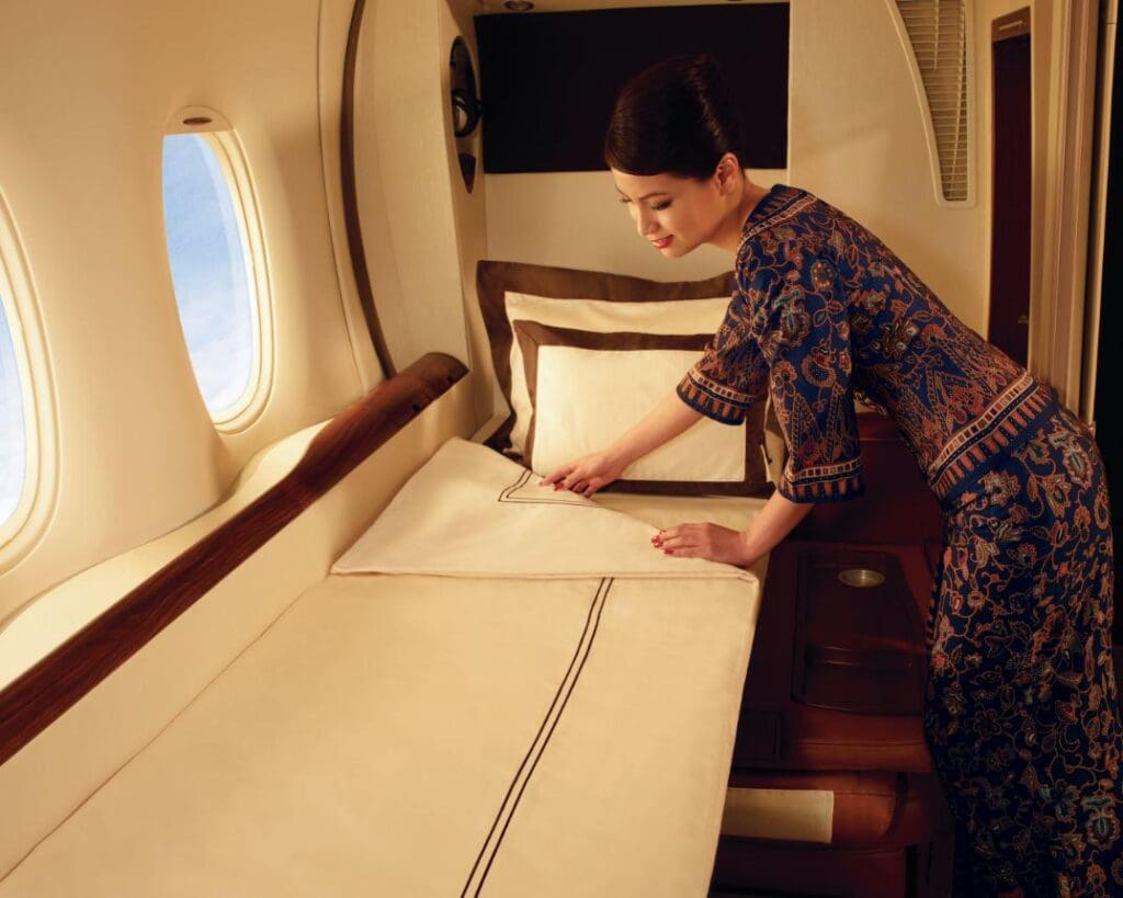 Turn down service at Singapore airlines