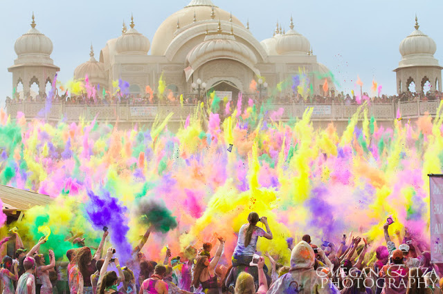 Holi, The Festival Of Colours in Insia.