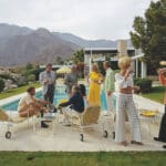 Slim Aarons "Desert House Party" 1970