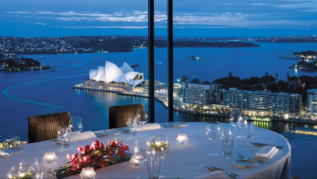 Altitude Restaurant at The Shangri-La Hotel, Sydney