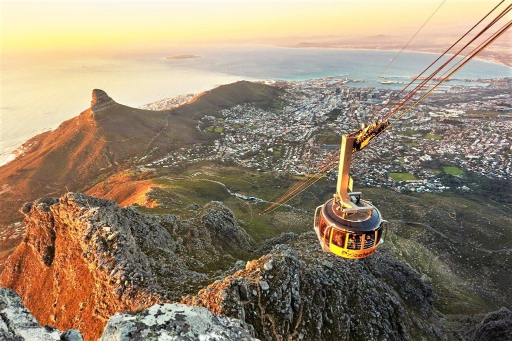 Table Mountain, Cape Town, South Africa.