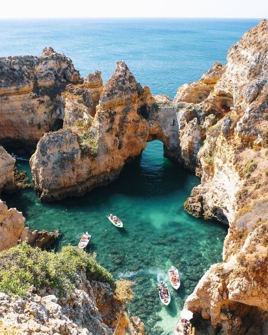 The Algarve in Portugal.