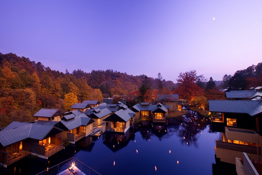 Hoshinoya Karuizawa is an Onsen resort.