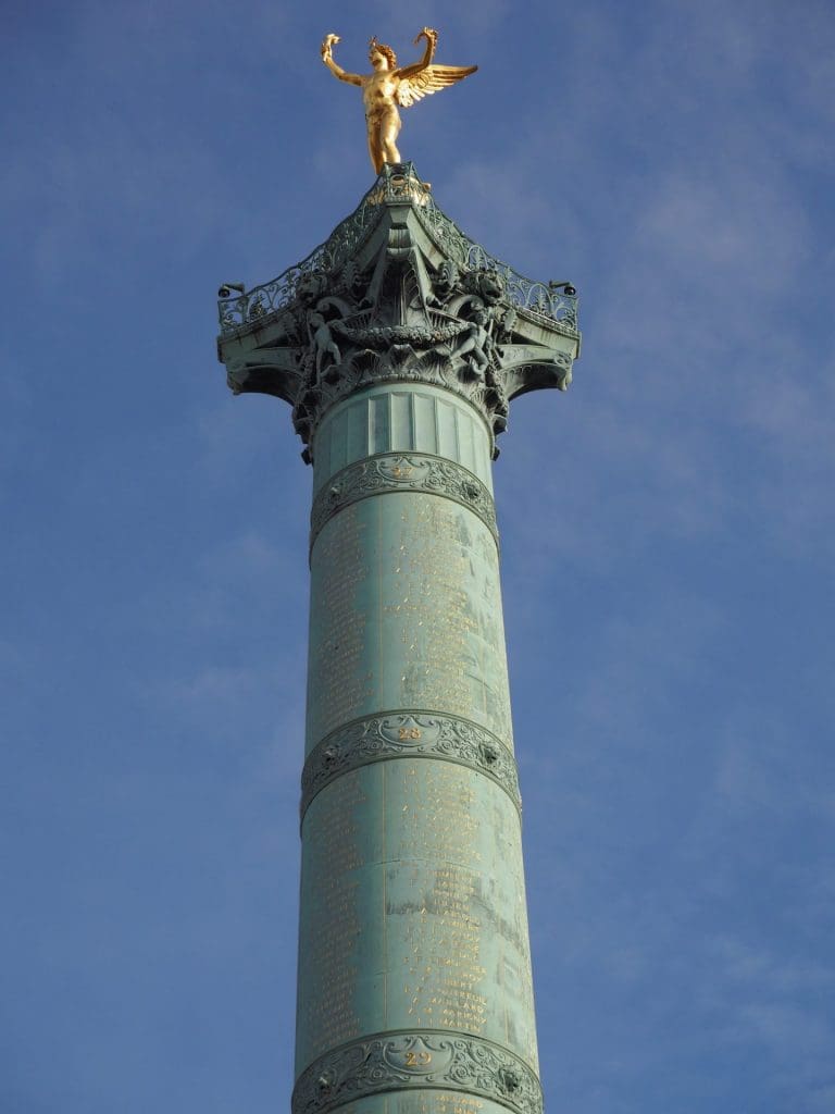 8.2 July Column in Bastille © Ruby Boukabou