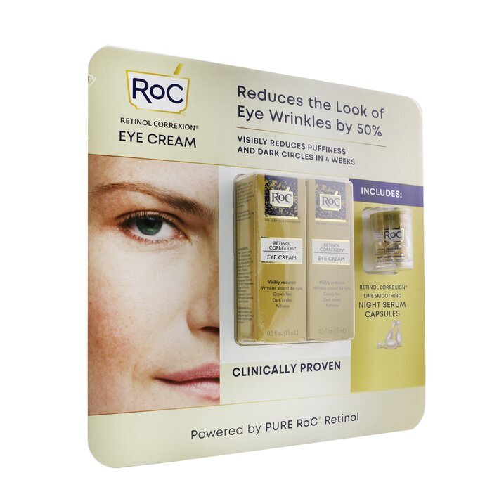 ROC Retinol Correxion Eye Cream Duo Set Christmas gift pack