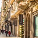 luxury shopping in. Barcelona