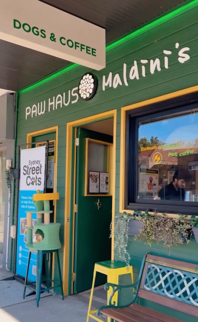 Cafés Associé aux animaux de compagnie à Sydney