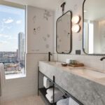 Caption by Hyatt Sydney, a bathroom with a view