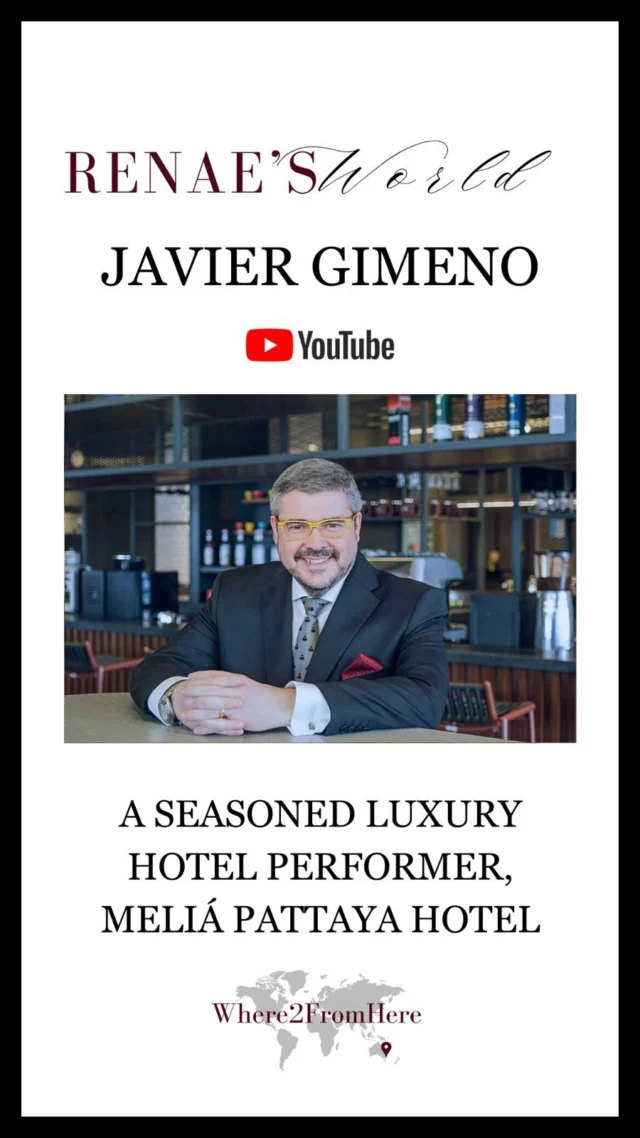 JAVIER GIMENO AT MELIA Starting as a bellman at The Hilton Barcelona, Javier has had over 3 decades within the luxury hotel industry.Now at Melia Pattaya in Thailand, he has seen enormous change and growth within the industry. Everything is on the table during this conversation including the DNA of luxury brands, the evolution of the luxury market and more. #javiergimeno #meliapattaya #luxurydna