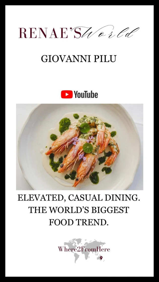 LAUDED CHEF GIOVANNI PILU Social media hasn’t just changed how we discover restaurants. It’s changing the restaurants themselves.In my latest podcast conversation with legendary restaurateur Giovanni Pilu, who has just opened Flaminia  at Circular Quay, and has award winning Italian restaurant  Pilu, we talk about one of the biggest shifts happening in hospitality right now: the extraordinary influence of Instagram, TikTok and social media on what restaurants serve, how they design their spaces, and even how diners behave once they walk through the door.A dish today doesn’t simply have to taste exceptional. It may also need to stop someone scrolling. Interiors are increasingly designed with cameras in mind. And a single viral post can put a restaurant on the map almost overnight.But Giovanni raises the more interesting question: when does creating a restaurant people want to photograph start competing with creating a restaurant people actually want to return to?For an industry built on hospitality, atmosphere, food and human connection, that tension is becoming impossible to ignore.🎙️ My full conversation with Giovanni Pilu is out now on Where To From Here.Do you think social media has made restaurants better — or are we designing too much for the camera and not enough for the guest?